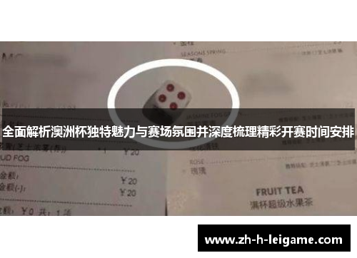 全面解析澳洲杯独特魅力与赛场氛围并深度梳理精彩开赛时间安排