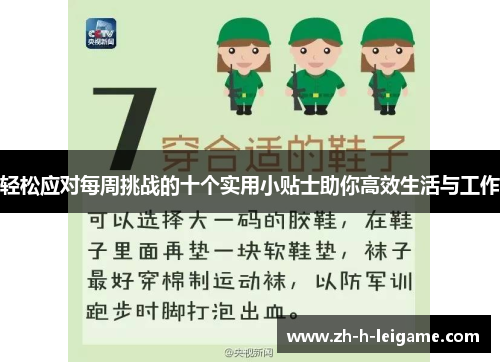 轻松应对每周挑战的十个实用小贴士助你高效生活与工作
