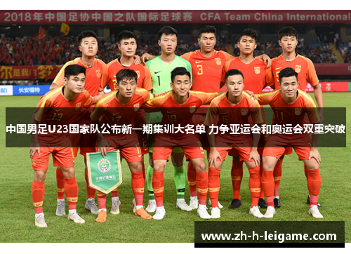 中国男足U23国家队公布新一期集训大名单 力争亚运会和奥运会双重突破